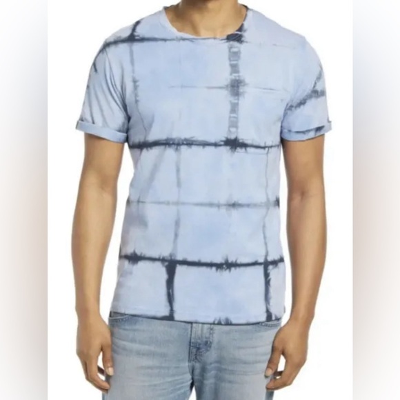 BlankNYC Checked Out Tie Dye Pocket Tee - NWT - Size L - Picture 1 of 9